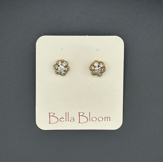 Bella Bloom Earrings - M Series Studs