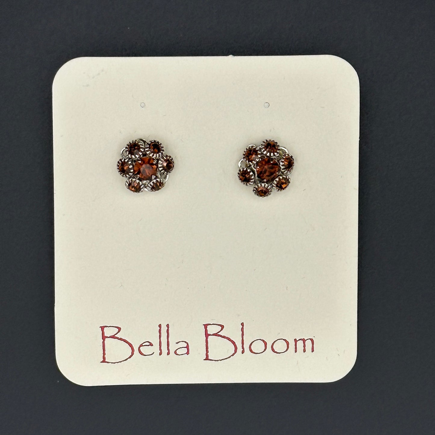 Bella Bloom Earrings - M Series Studs