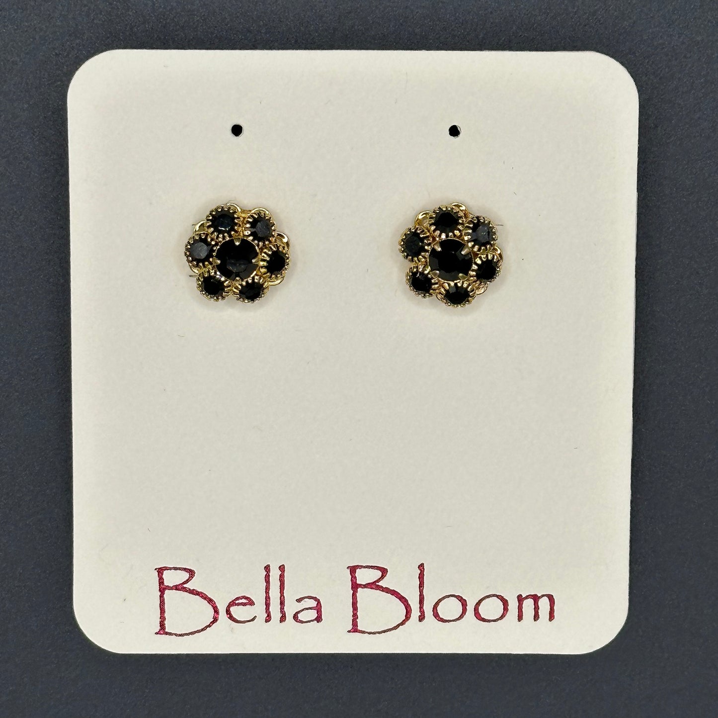 Bella Bloom Earrings - M Series Studs