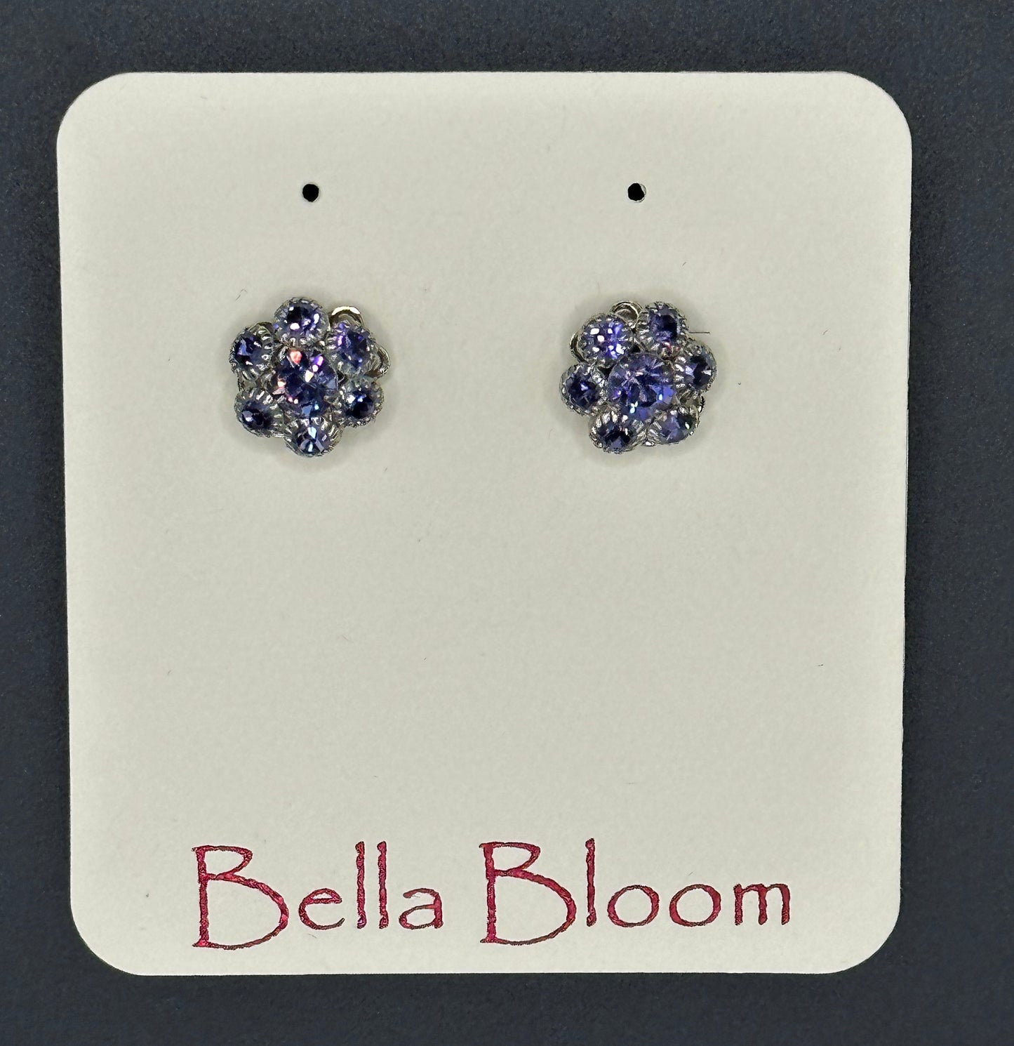 Bella Bloom Earrings - M Series Studs