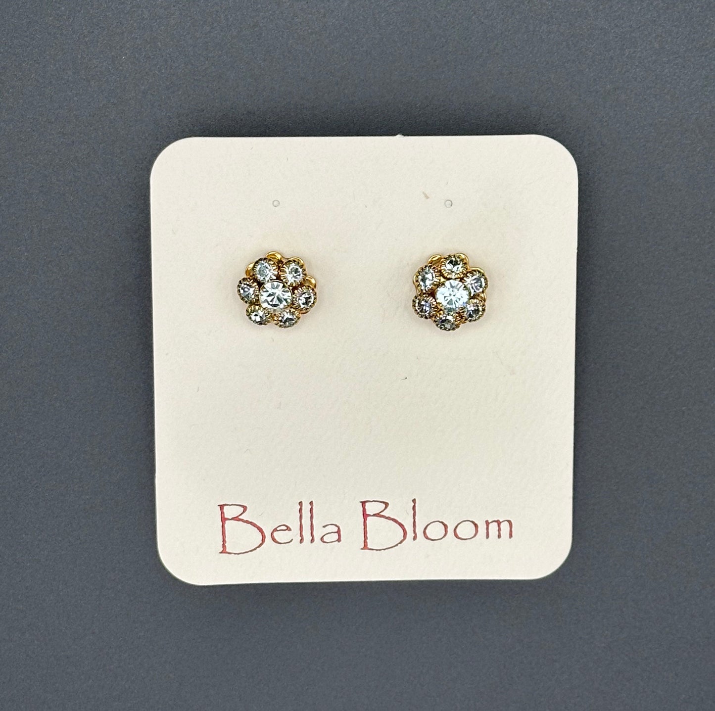 Bella Bloom Earrings - M Series Studs