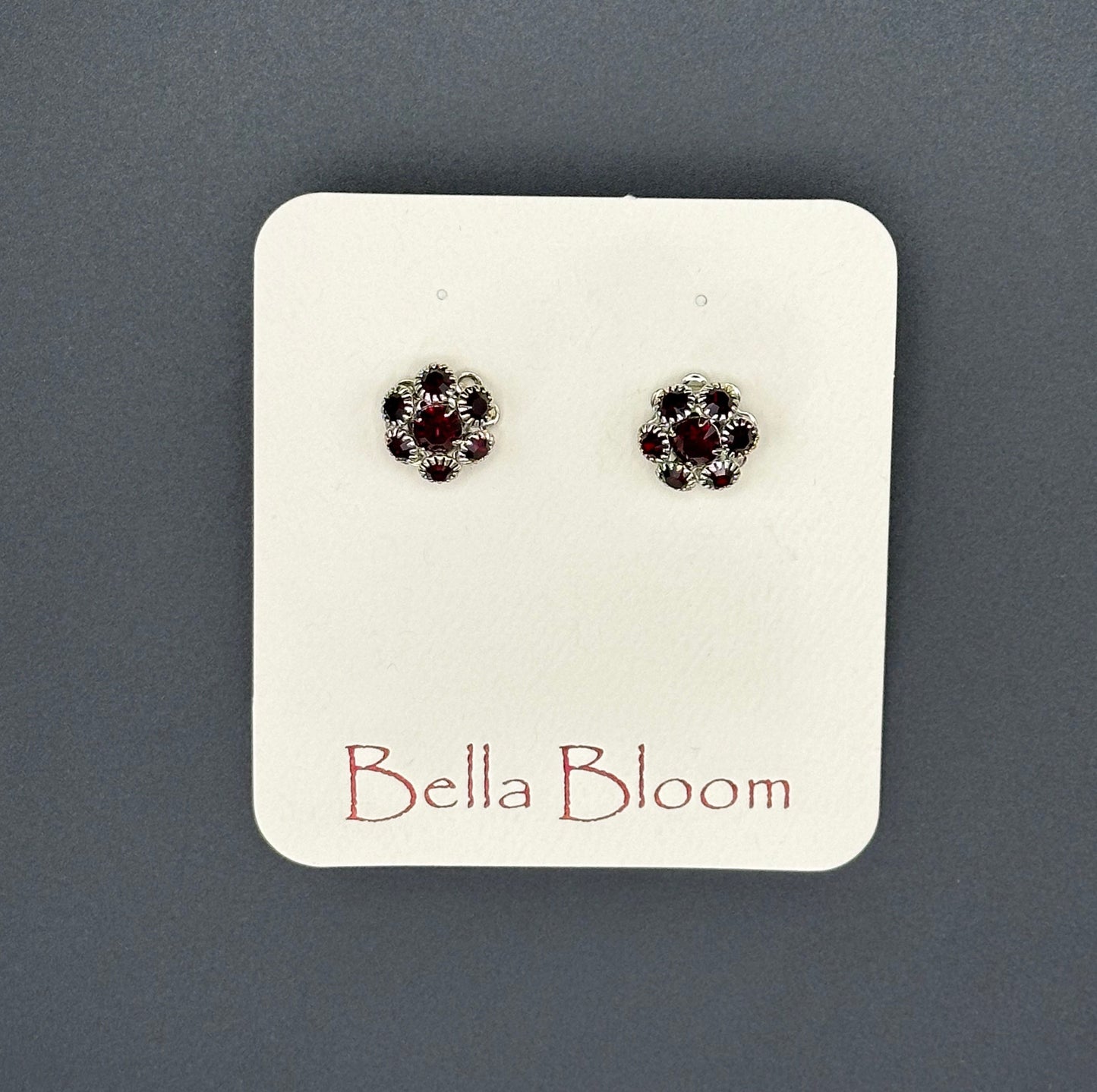 Bella Bloom Earrings - M Series Studs