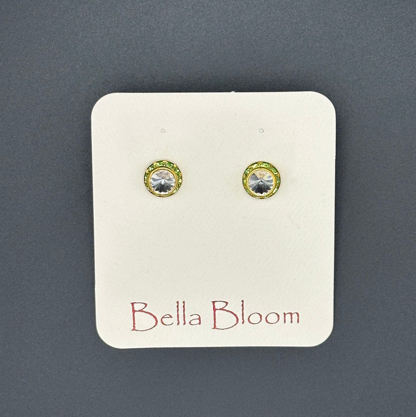 Bella Bloom Earrings - L Series Studs