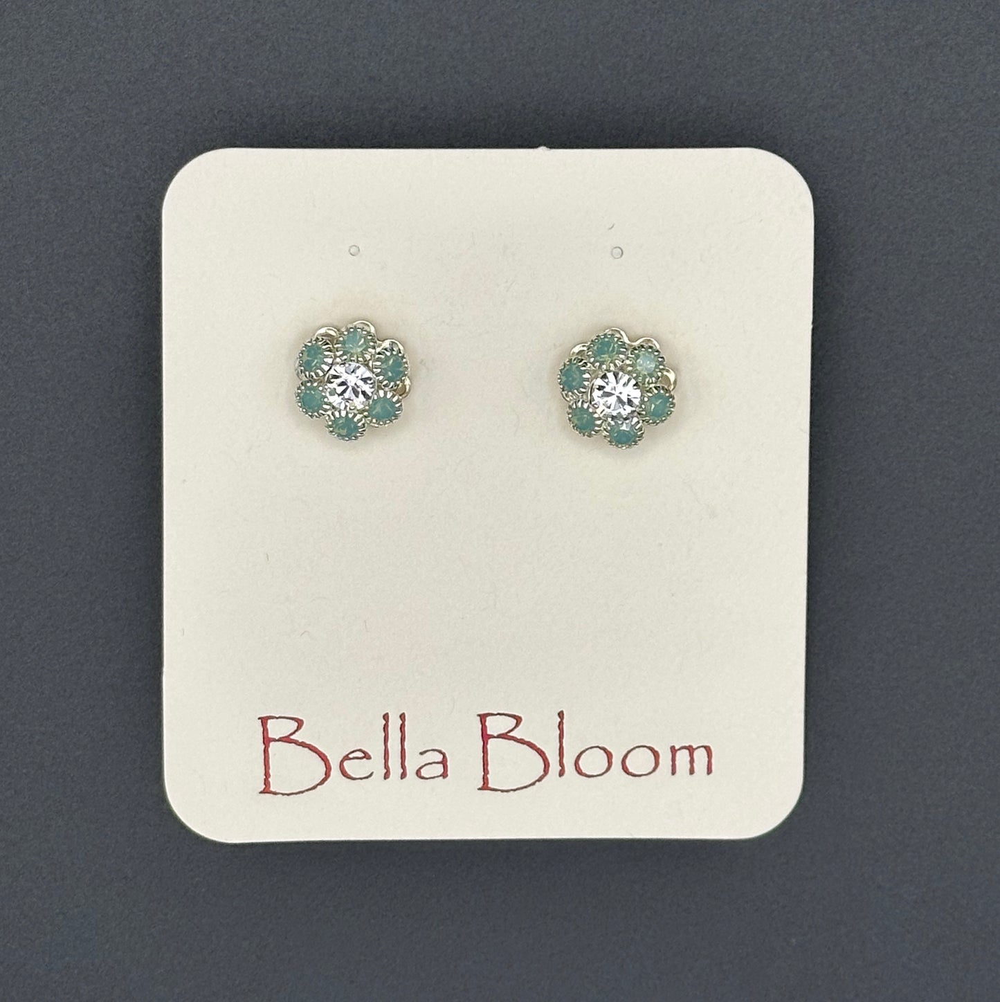 Bella Bloom Earrings - M Series Studs