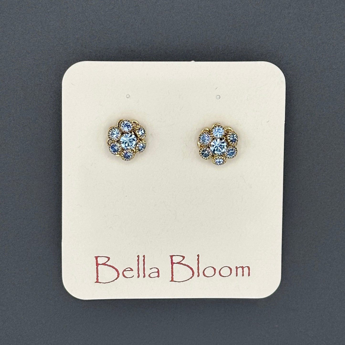 Bella Bloom Earrings - M Series Studs